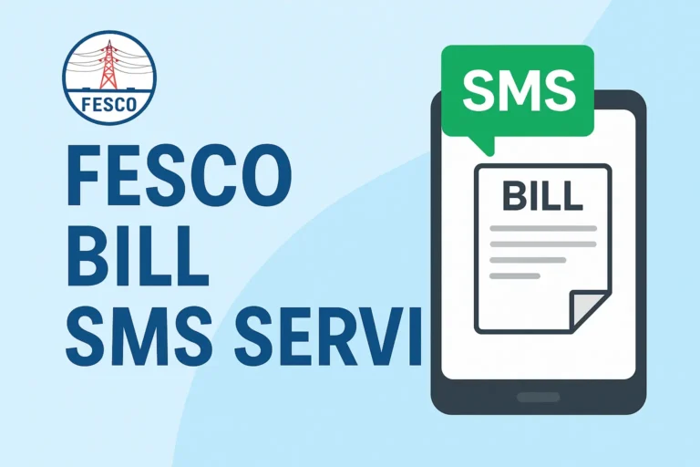 FESCO Bill SMS Service